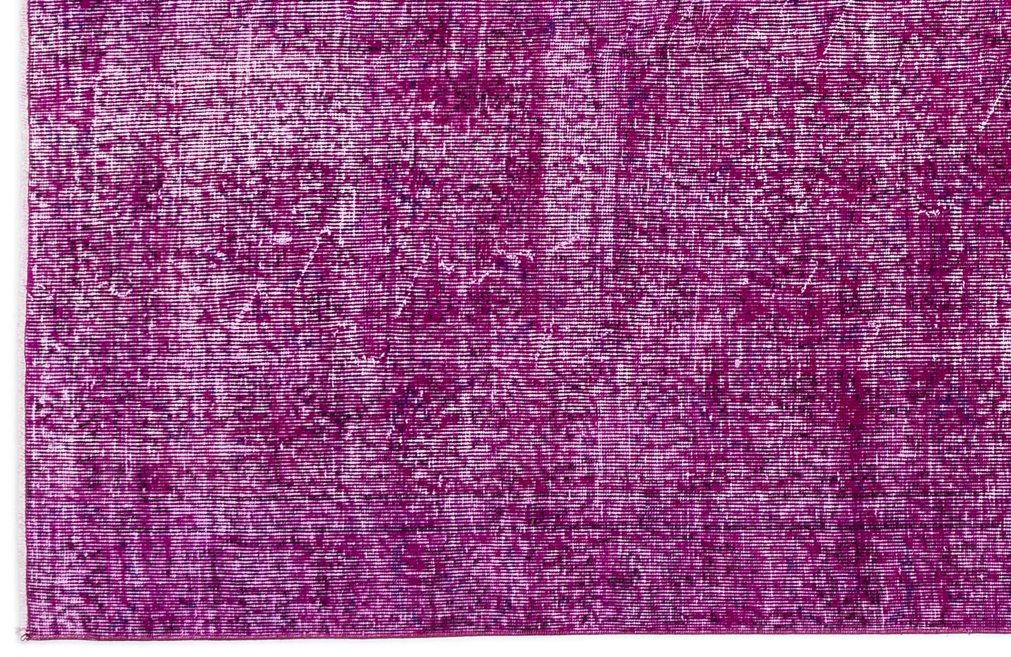 Atina Pink Vintage Wool Handmade Area Rug 5'3" x 9'3"