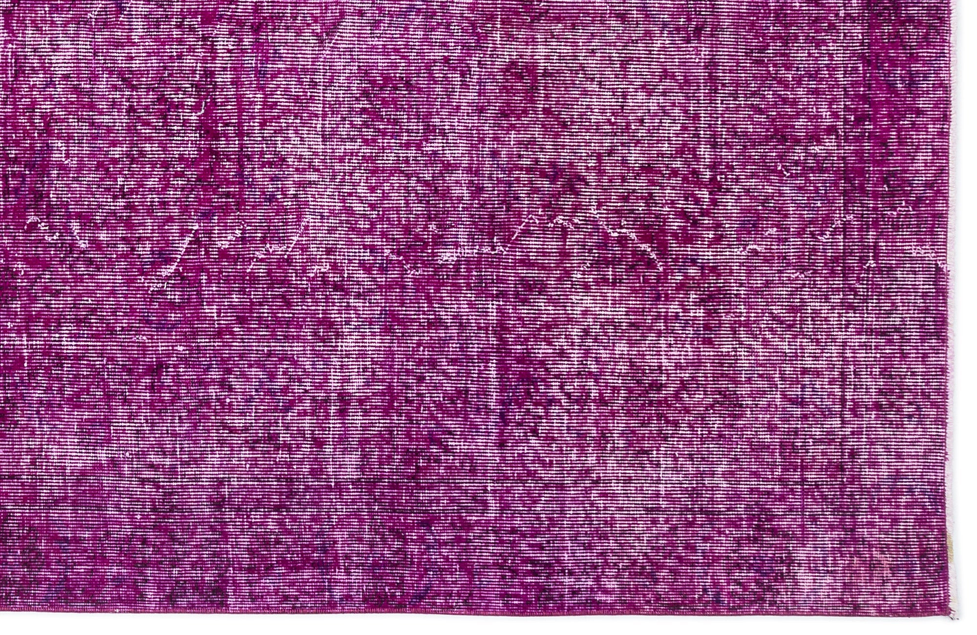 Atina Pink Vintage Wool Handmade Area Rug 5'3" x 9'3"