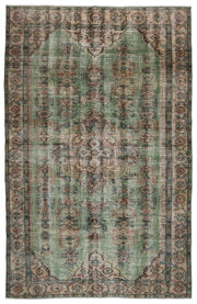 Atina 9477 Beige Vintage Wool Handmade Area Rug 5'9" x 9'9"