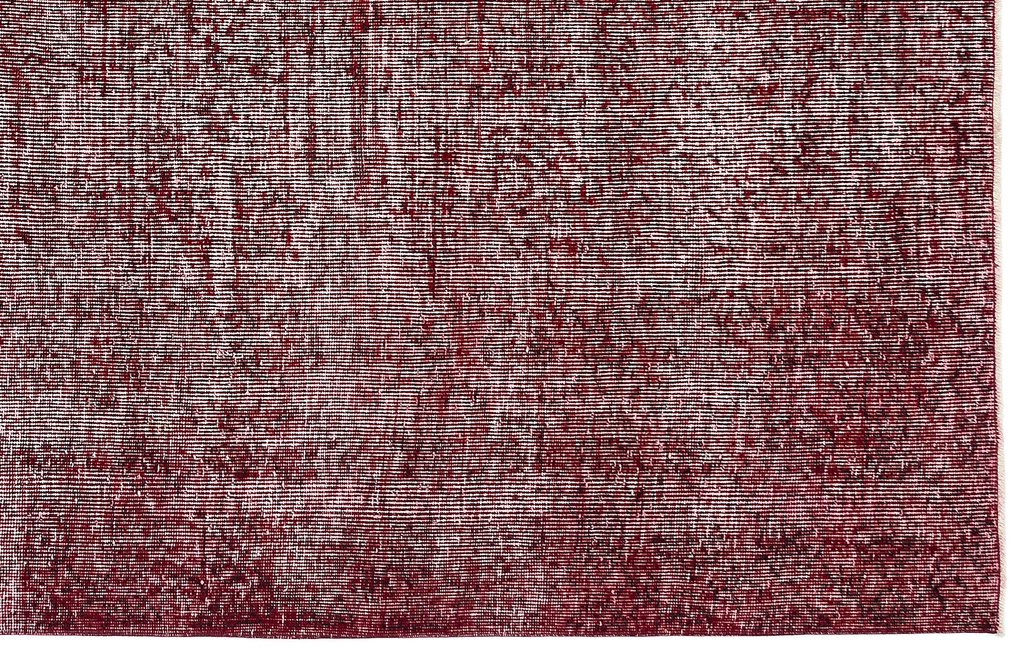 Atina Red Vintage Wool Handmade Area Rug 6'1" x 10'0"