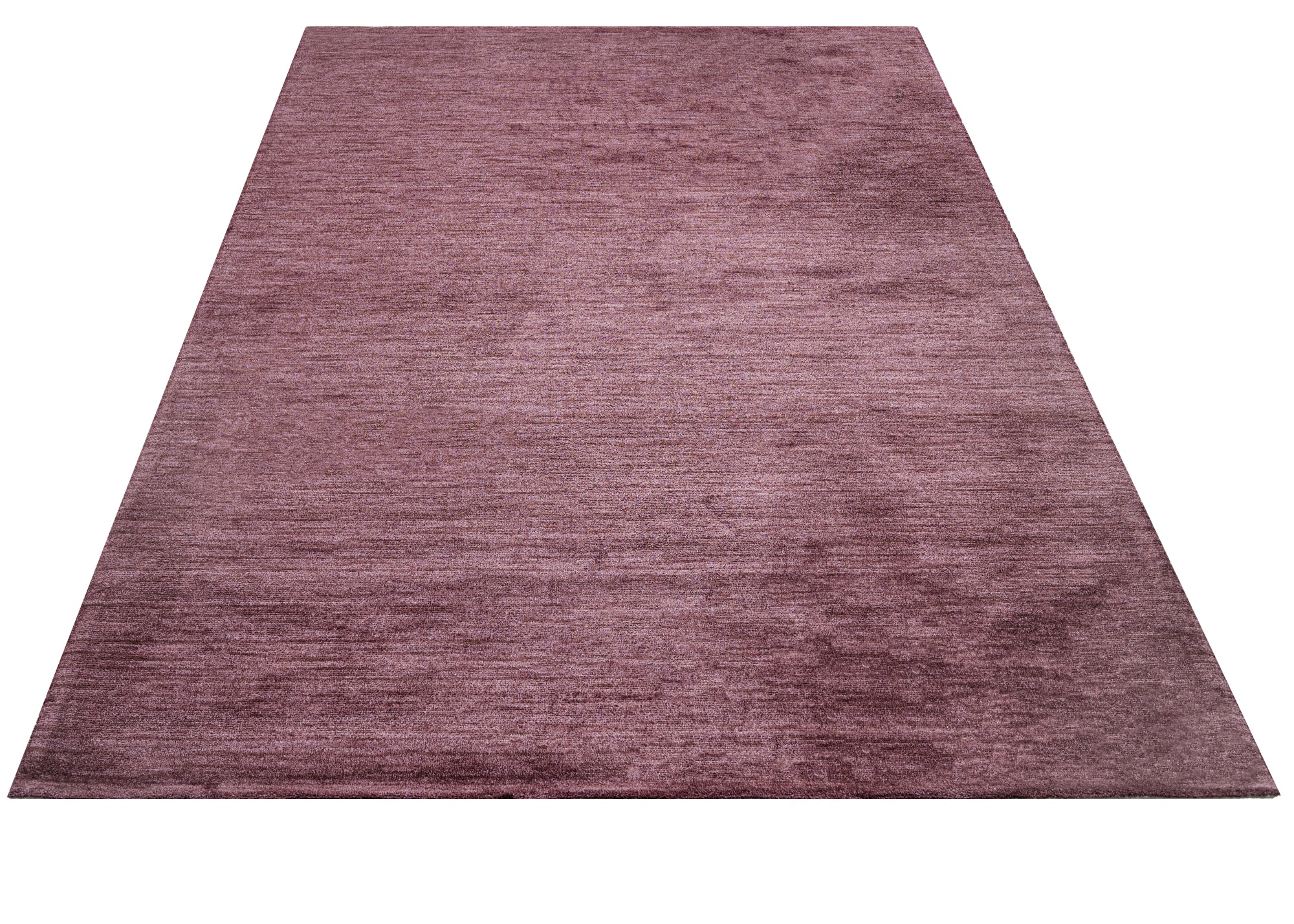 Viscose Axminster Rug – Modern Burgundy Area Rug | Durable Machine Made Carpet