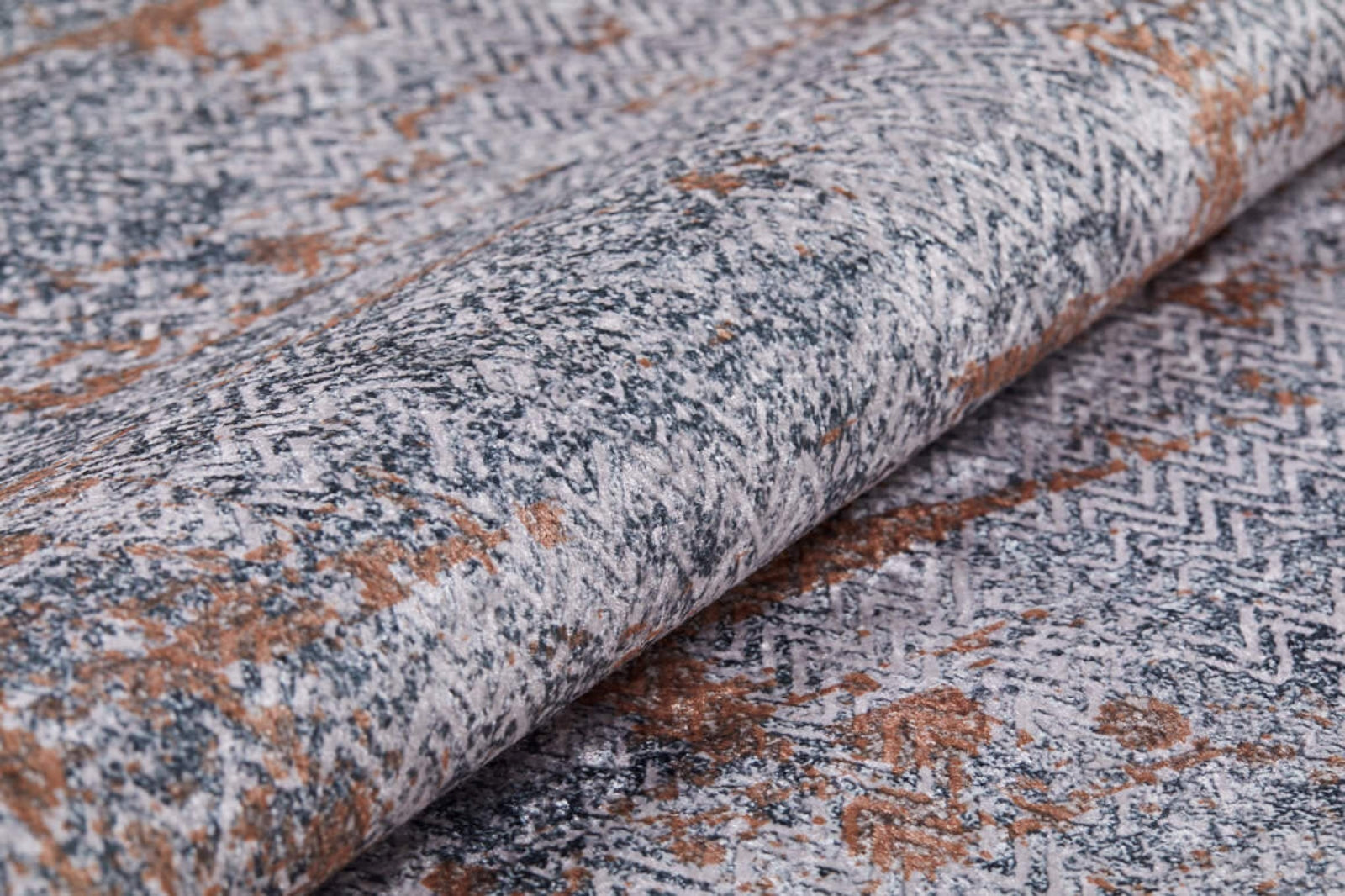 Modern Area Rug - Brown Digital Print Non Slip Antibacterial Carpet for Living Room