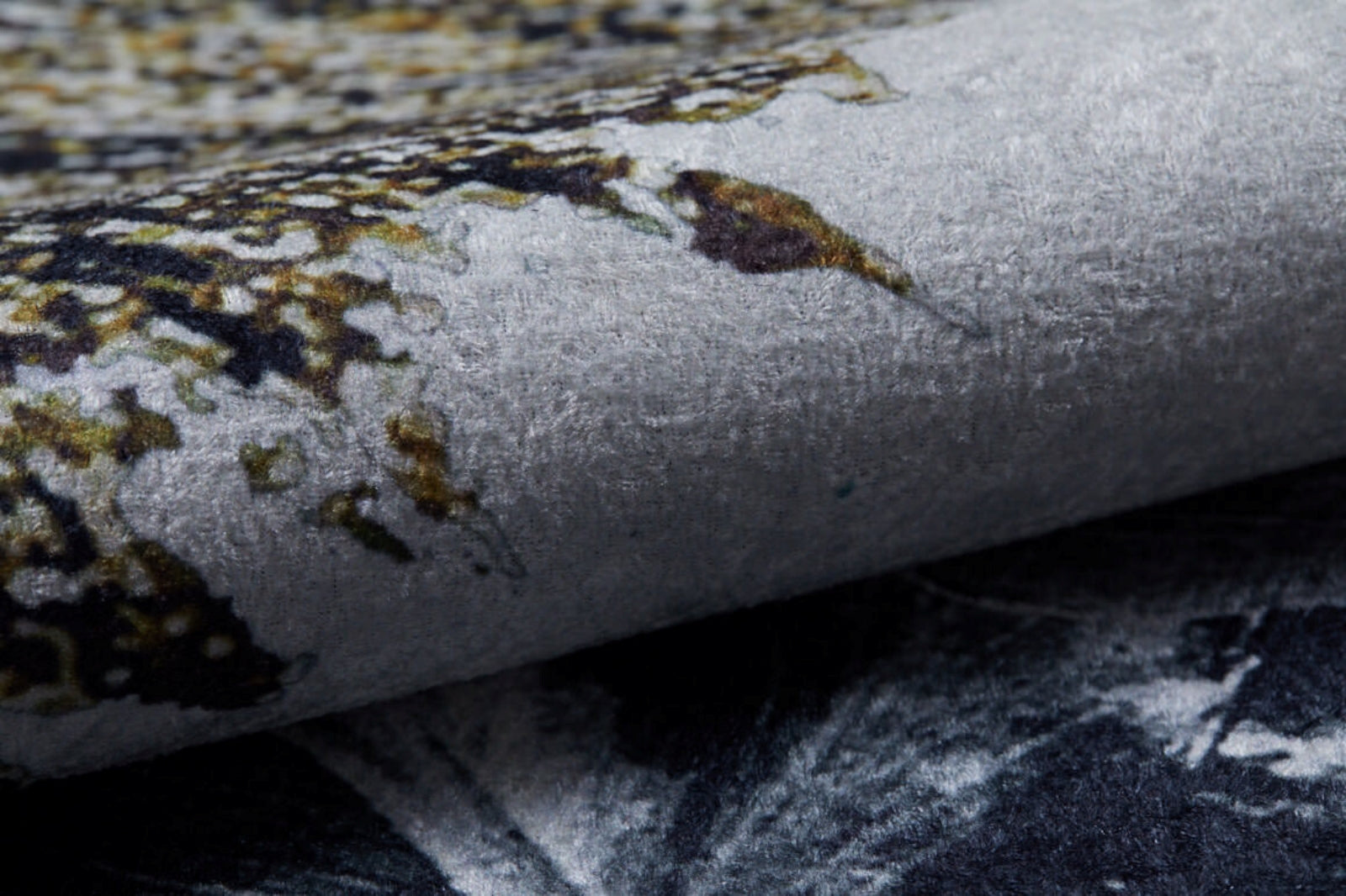 Modern Area Rug – Digital Print Cream Carpet | Non Slip, Antibacterial, Stylish