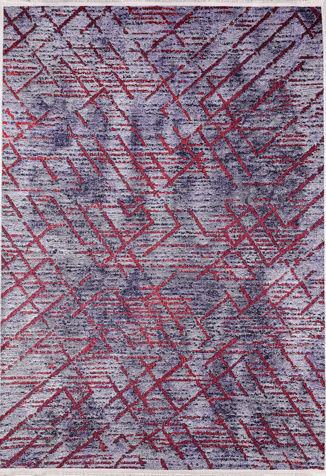 Red Striped Area Rug – Washable Area Rug, Antiallergic Carpet | Hallway Carpet