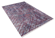 Red Striped Area Rug – Washable Area Rug, Antiallergic Carpet | Hallway Carpet
