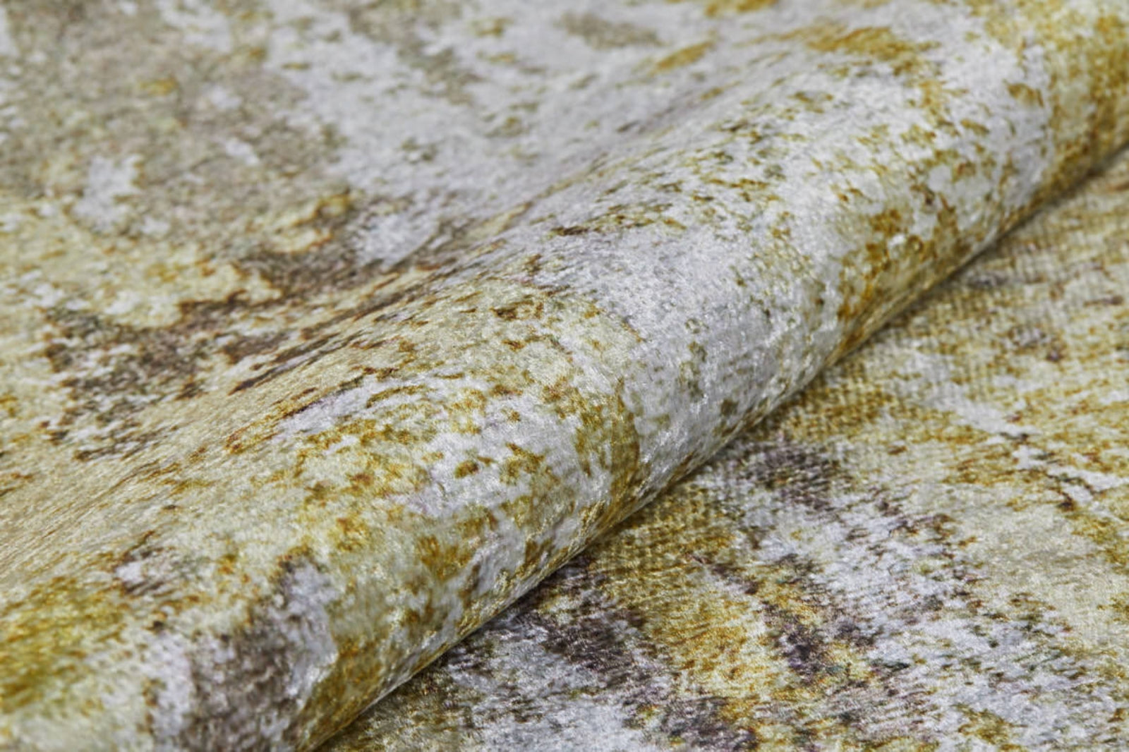 Modern Area Rug – Yellow Digital Print Carpet | Non Slip Antibacterial Dust Free