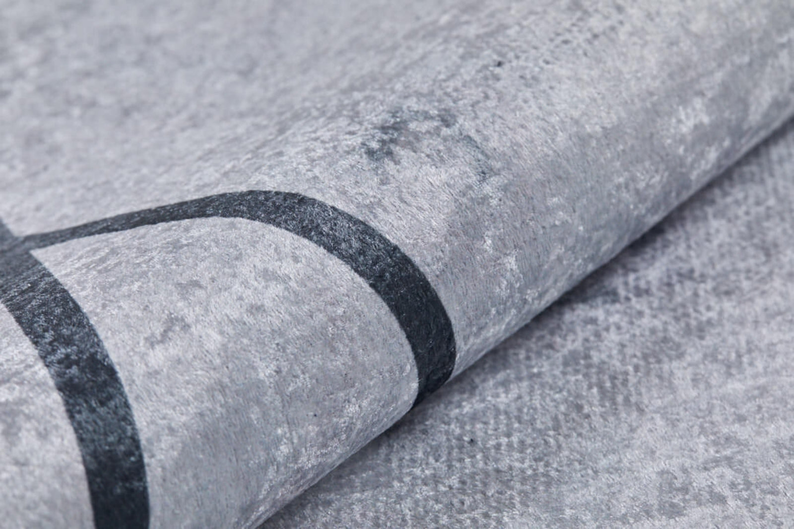 Grey Marble Area Rug with Antibacterial Rug Treatment | Stylish Floor Covering