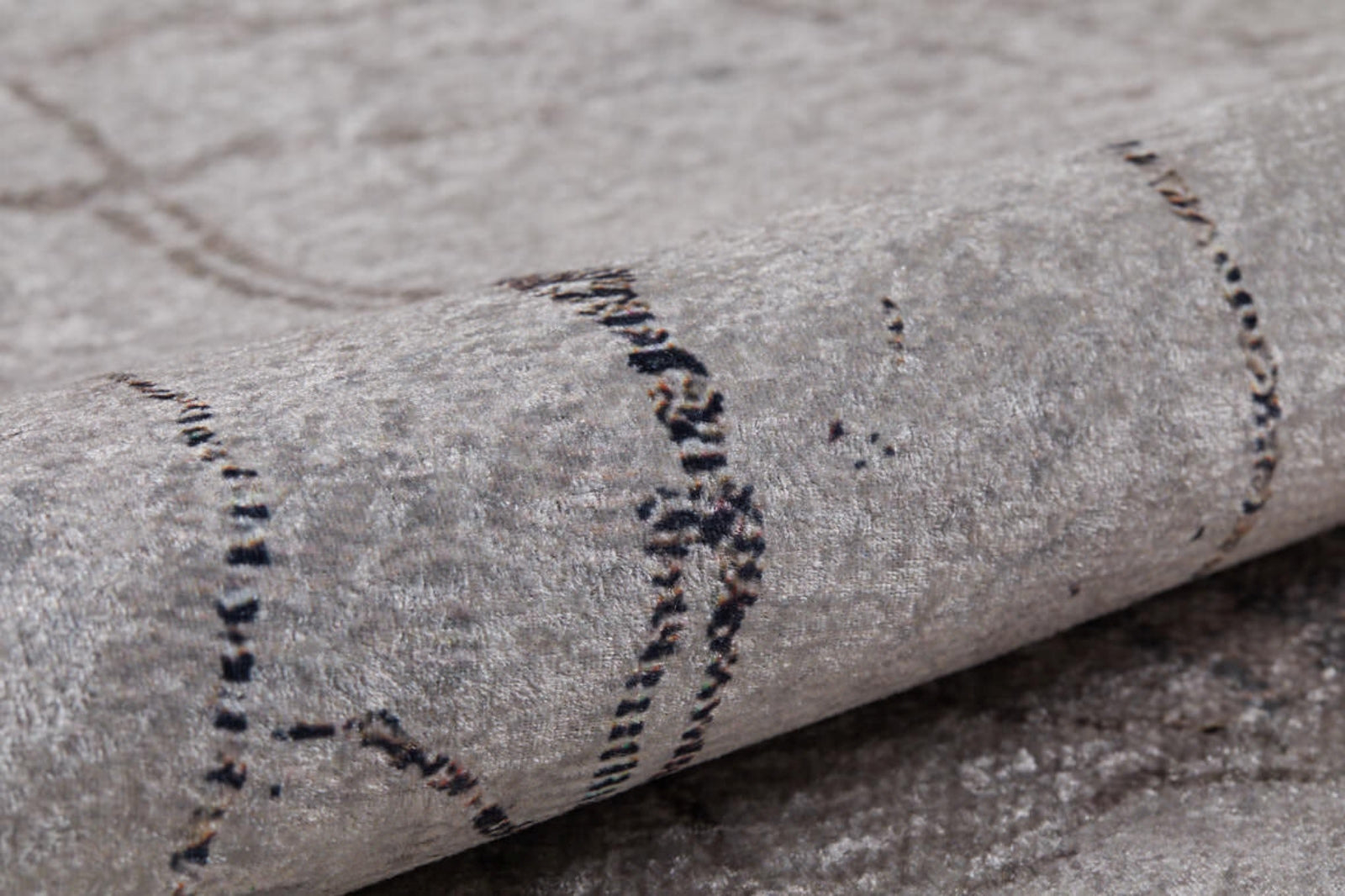 Modern Area Rug – Beige Digital Print Carpet | Non Slip, Antibacterial, Washable