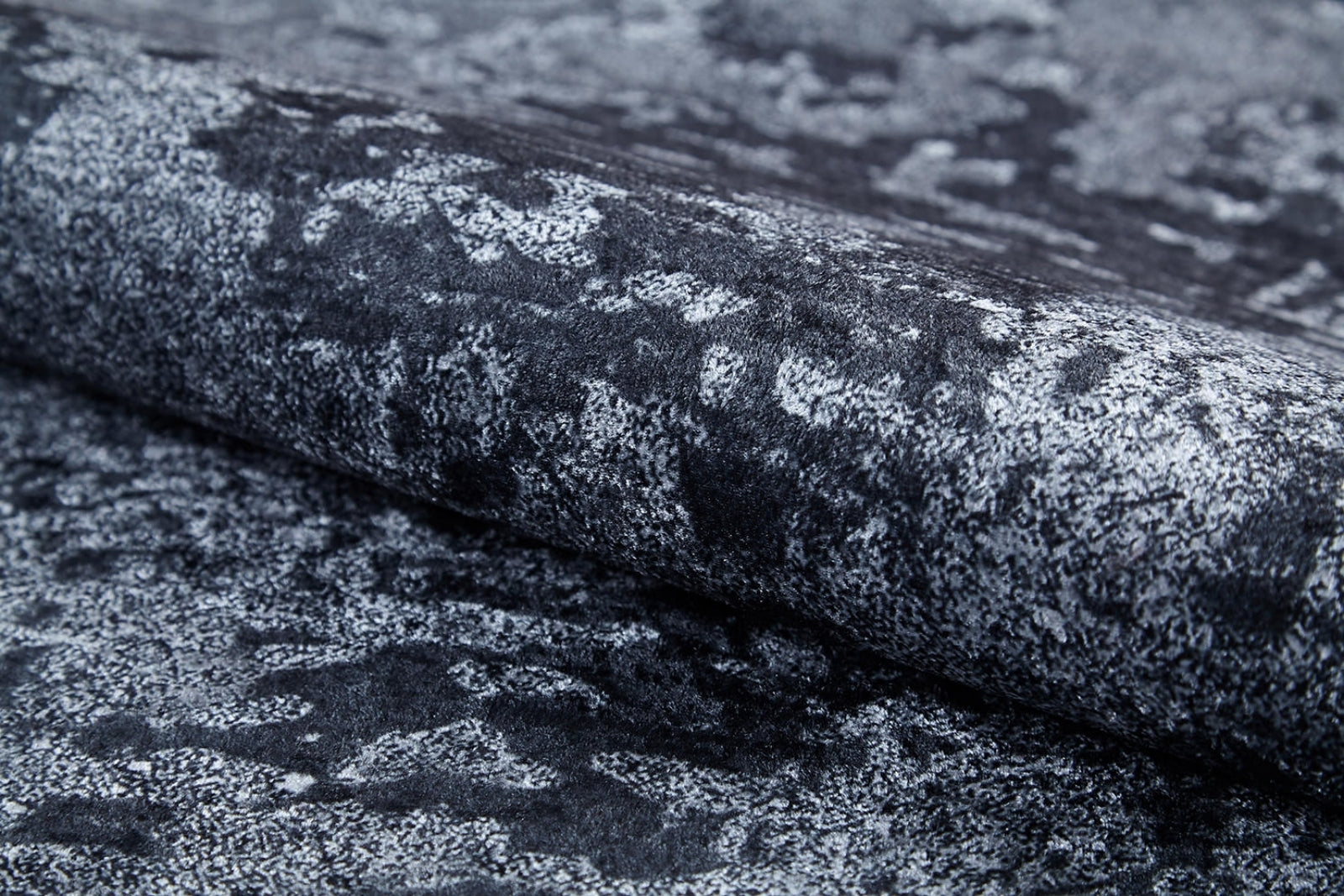 Modern Area Rug - Grey Digital Print Rug | Non Slip Antibacterial Carpet
