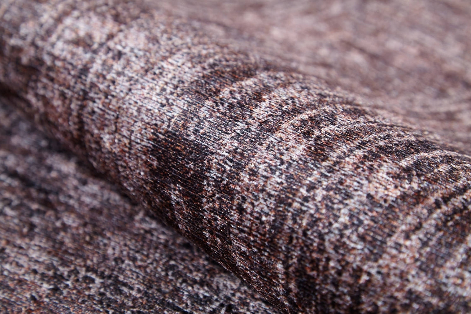 Modern Area Rug - Samundri Brown Digital Print Carpet With Non Slip Pad