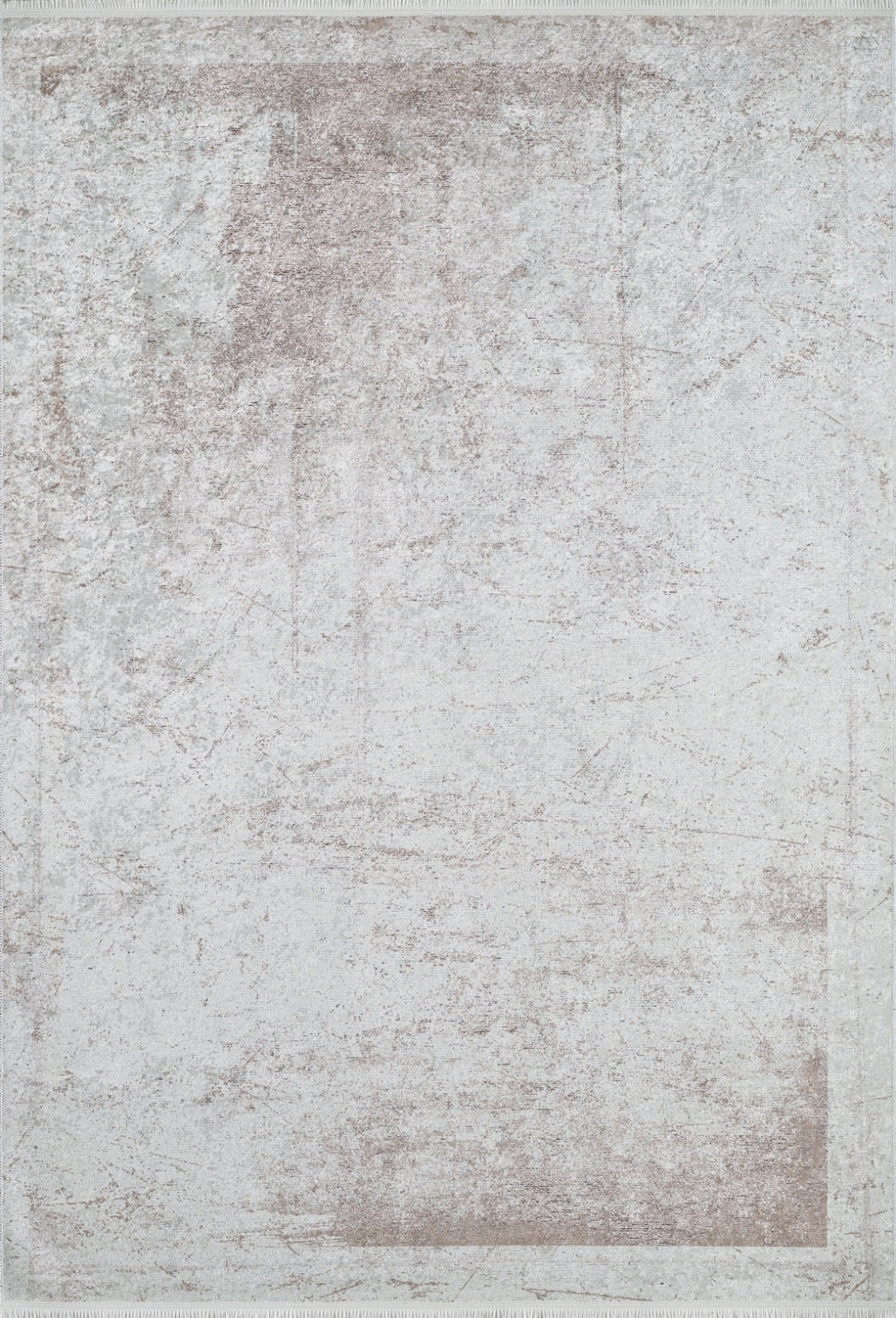 Modern Digital Print Rug – Grey Area Rug With Non Slip, Antibacterial Carpet