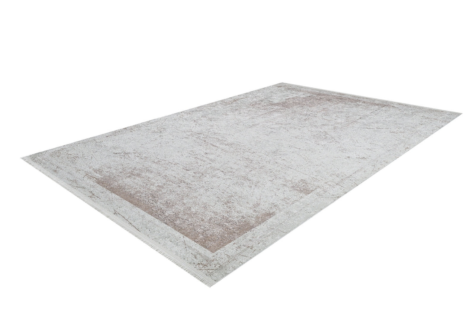 Modern Digital Print Rug – Grey Area Rug With Non Slip, Antibacterial Carpet