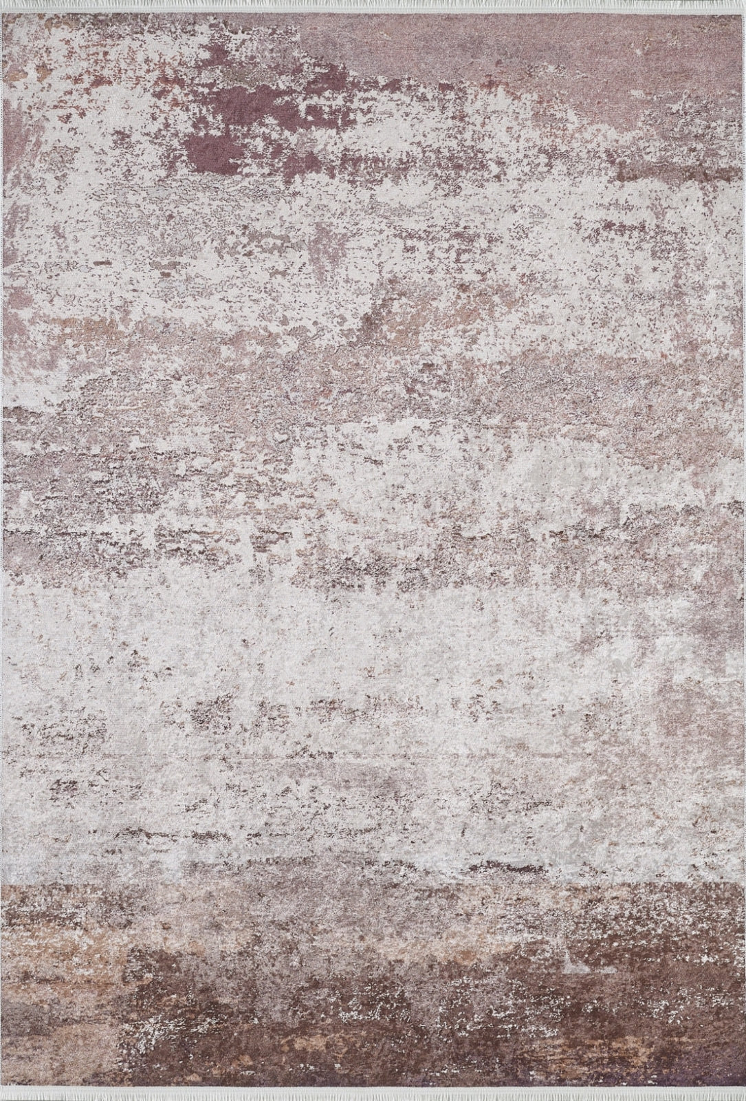 Modern Digital Area Rug – Brown Non Slip Antibacterial Carpet for Living Room