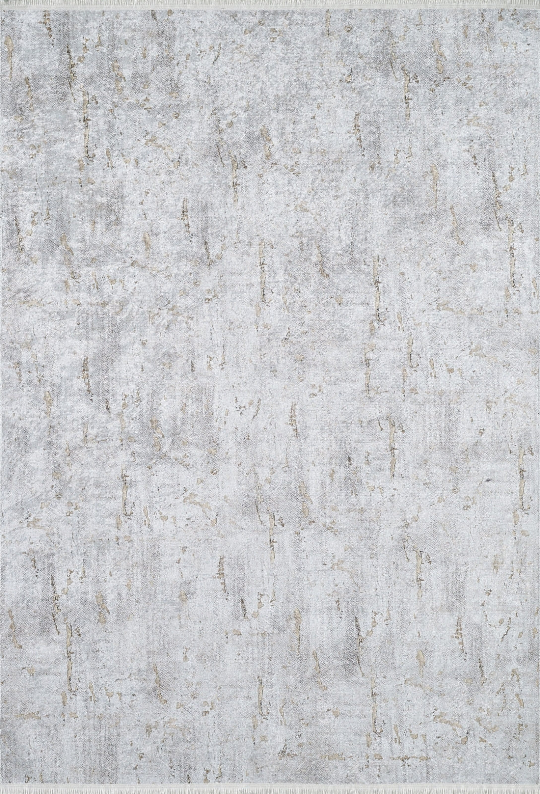Modern Digital Area Rug - Grey Non Slip Antibacterial Carpet for Living Room