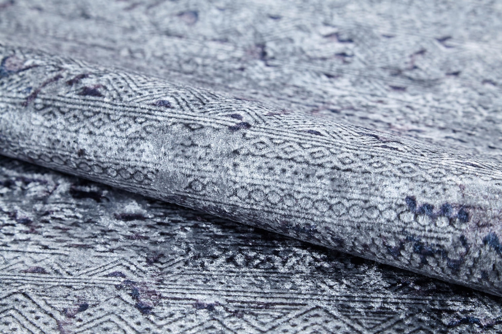 Purple Modern Area Rug – Digital Print Rug | Antibacterial, Non Slip Carpet