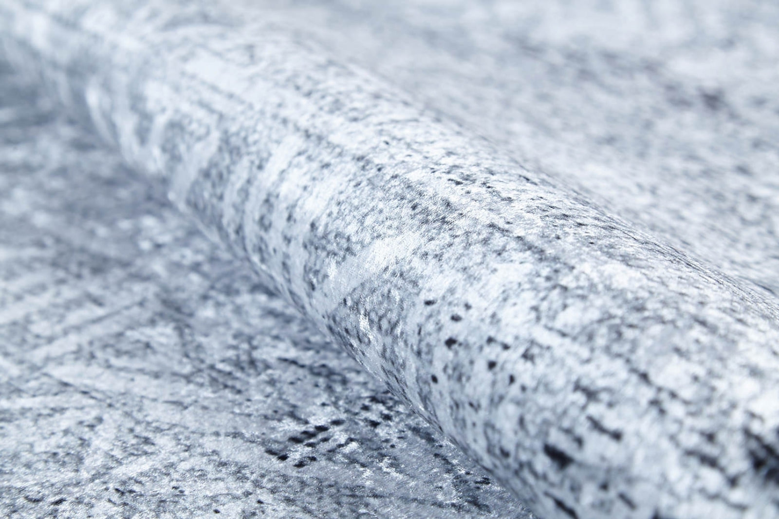 Modern Area Rug – Grey Digital Print Carpet | Non Slip, Antibacterial Floor Covering