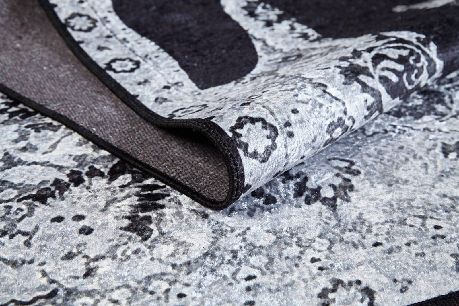 Purple Area Rug - Digital Print Figured Carpet | Non Slip, Antibacterial, Washable
