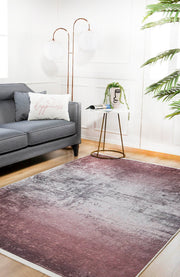 Modern Digital Print Rug – Pink Area Rug | Washable Antibacterial Carpet