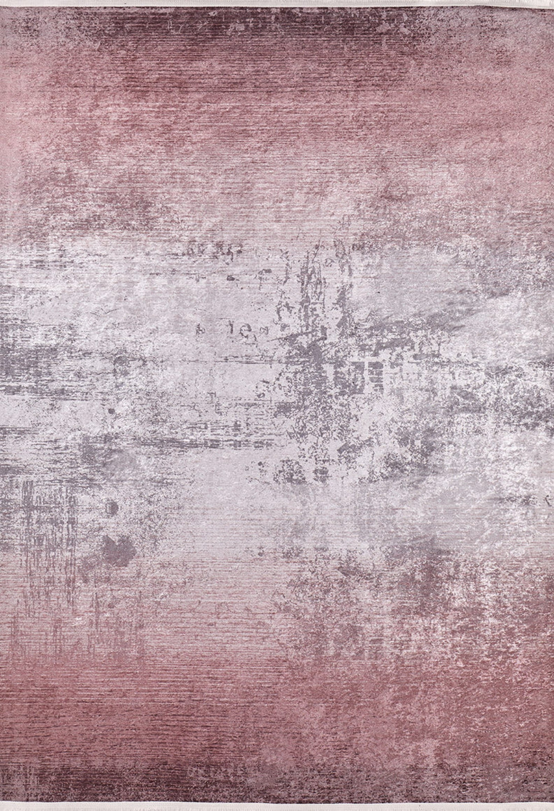 Modern Digital Print Rug – Pink Area Rug | Washable Antibacterial Carpet