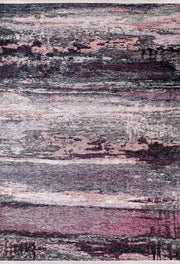 Modern Digital Area Rug – Purple Digital Print Carpet, Non Slip & Antibacterial