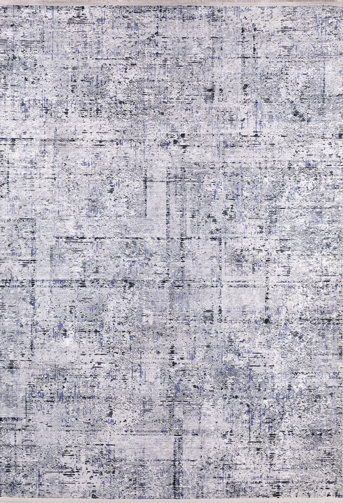 Modern Area Rug – Blue Digital Print Carpet | Antibacterial, Non Slip & Washable