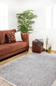 Modern Digital Print Rug - Beige Carpet | Non Slip, Antibacterial Area Rug