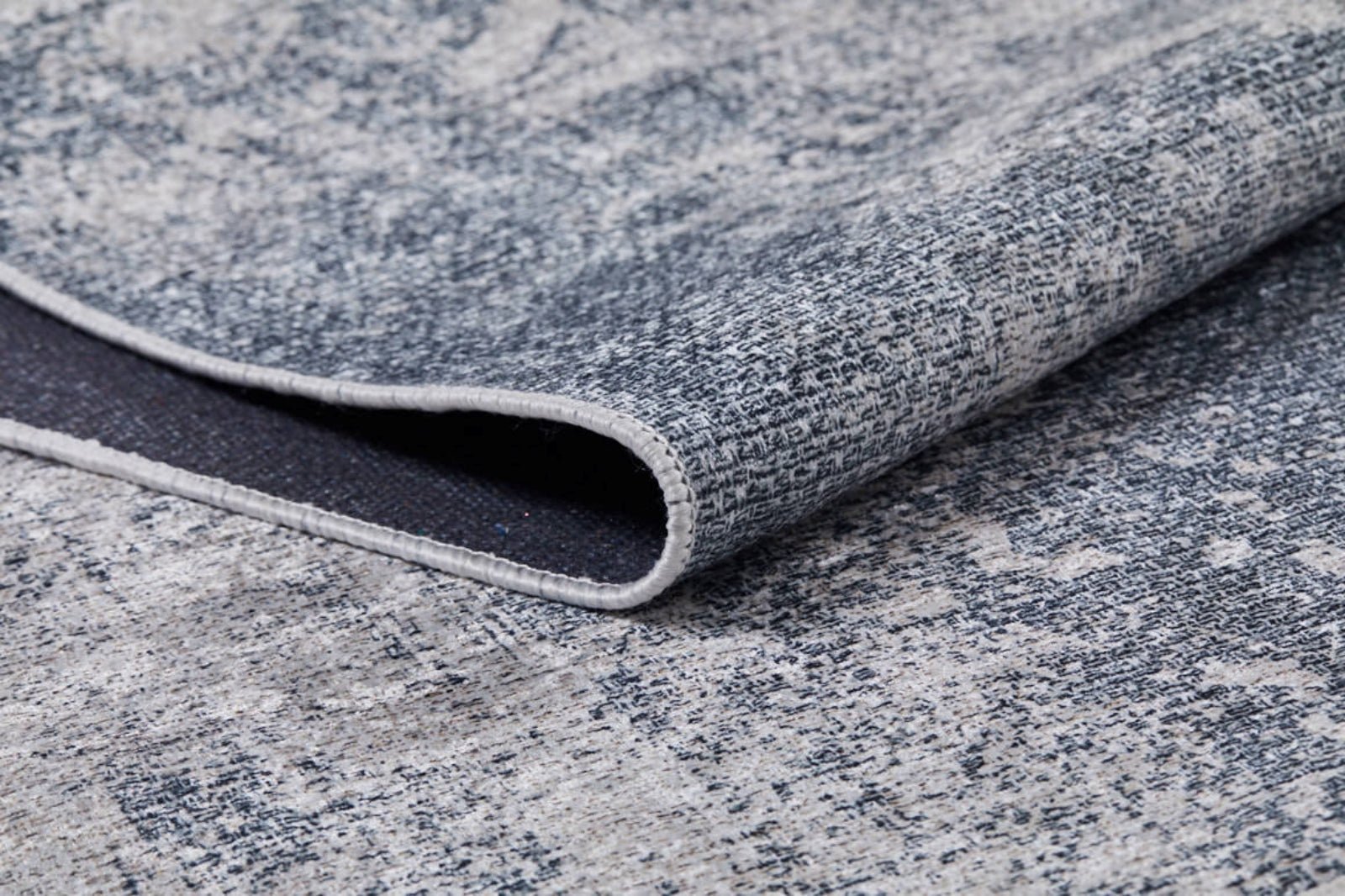 Modern Area Rug - Grey Digital Print Rug | Antibacterial Carpet, Non Slip Floor Covering