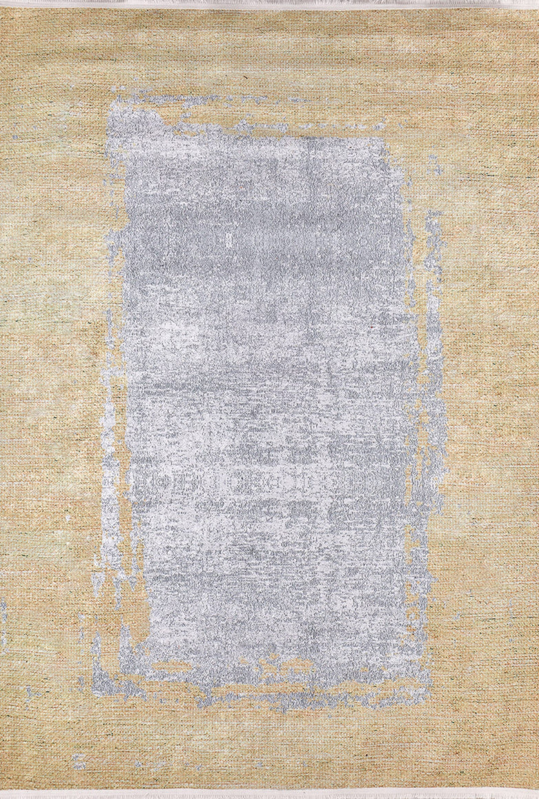 Yellow Modern Area Rug – Digital Print Rug | Antibacterial, Non Slip, Washable Carpet