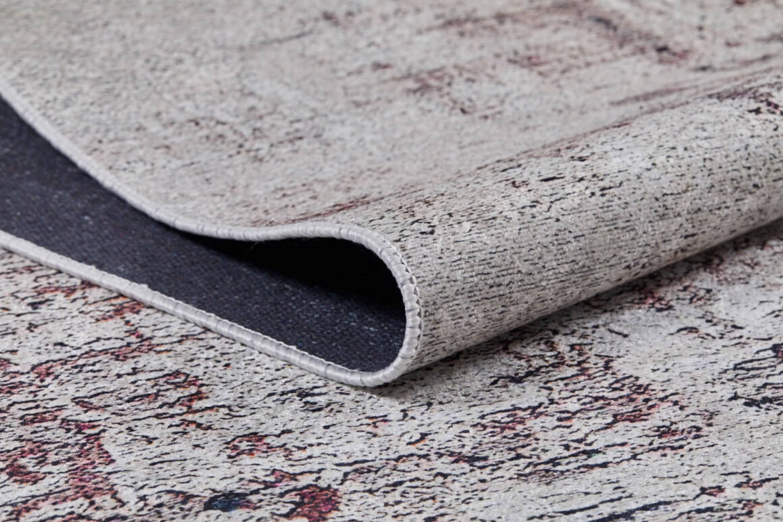 Modern Digital Print Rug – Cream Carpet Area Rug with Antibacterial, Non Slip Backing