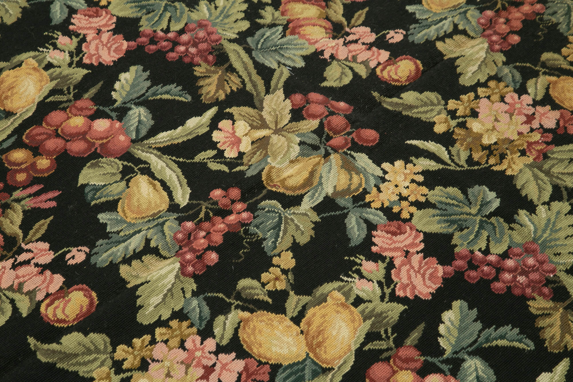 Handmade Floral Area Rug | Turkish Hand Knotted 6x9 Area Rug with Ornate Floral Design