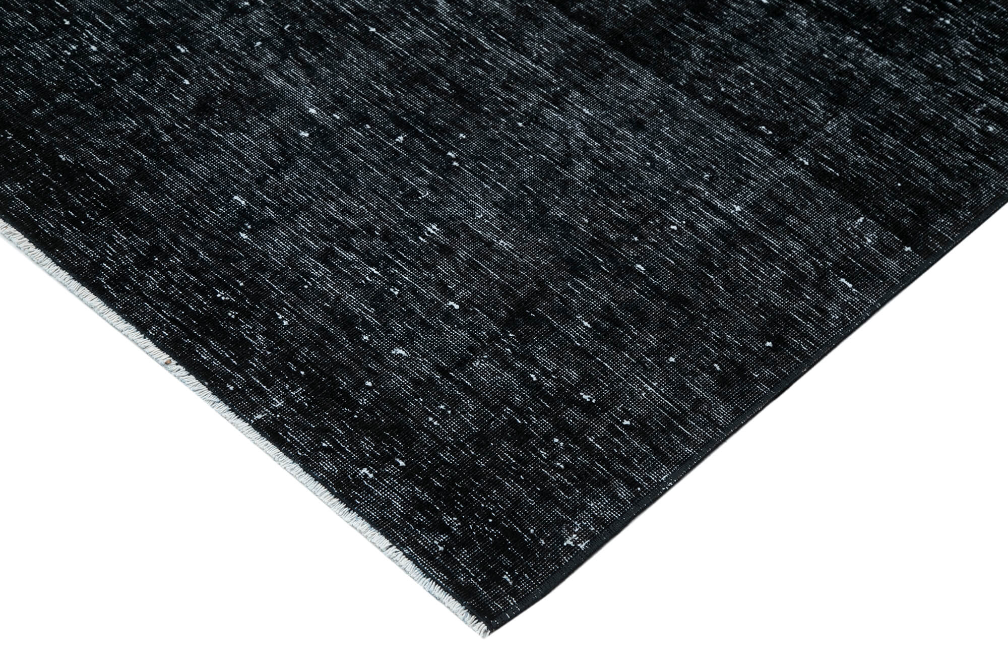 Handmade Wool Area Rug - Persian Black Classic Cotton Wool Rug 8'11''x12'6''