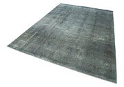 Handmade Wool Area Rug – Persian Classic Grey Cotton Wool Rug 6'7''x9'6''