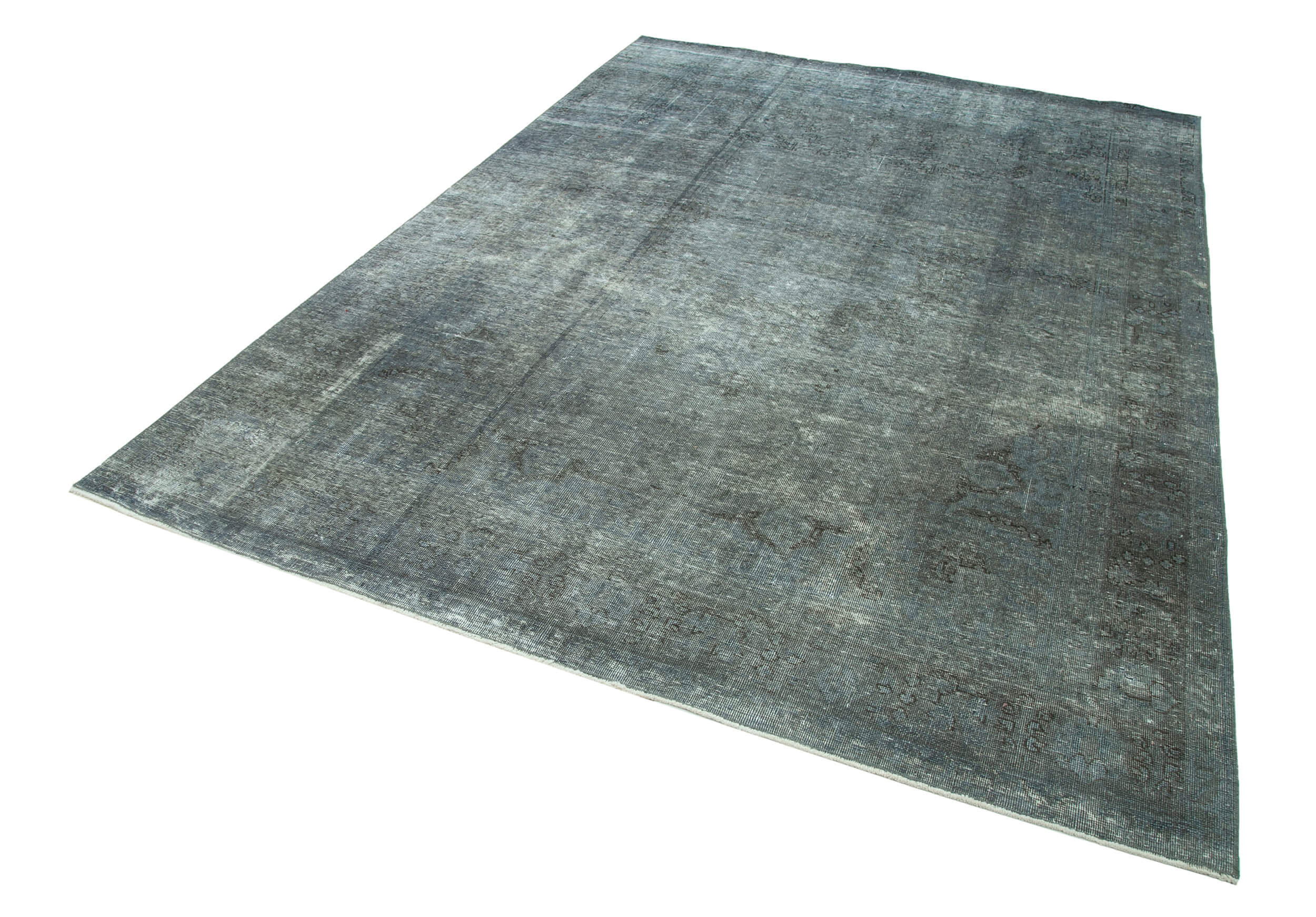Handmade Wool Area Rug – Persian Classic Grey Cotton Wool Rug 6'7''x9'6''