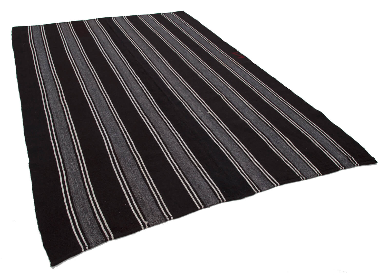 Handmade Goat Hair Rug | Handwoven Carpet, Brown Area Rug, Traditional Hand Knotted