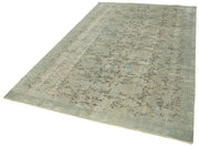 Handmade Vintage Area Rug - Overdyed Wool Rug | Turkish Vintage Carpet 5'9''x9'1''