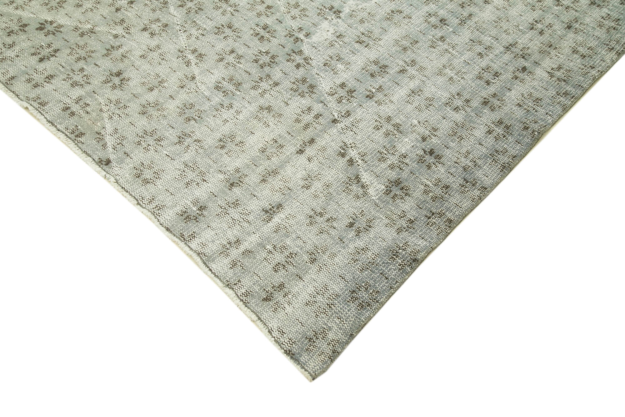 Handmade Area Rug - Overdyed Vintage Carpet 6x9 | Turkish Cotton Wool Rug