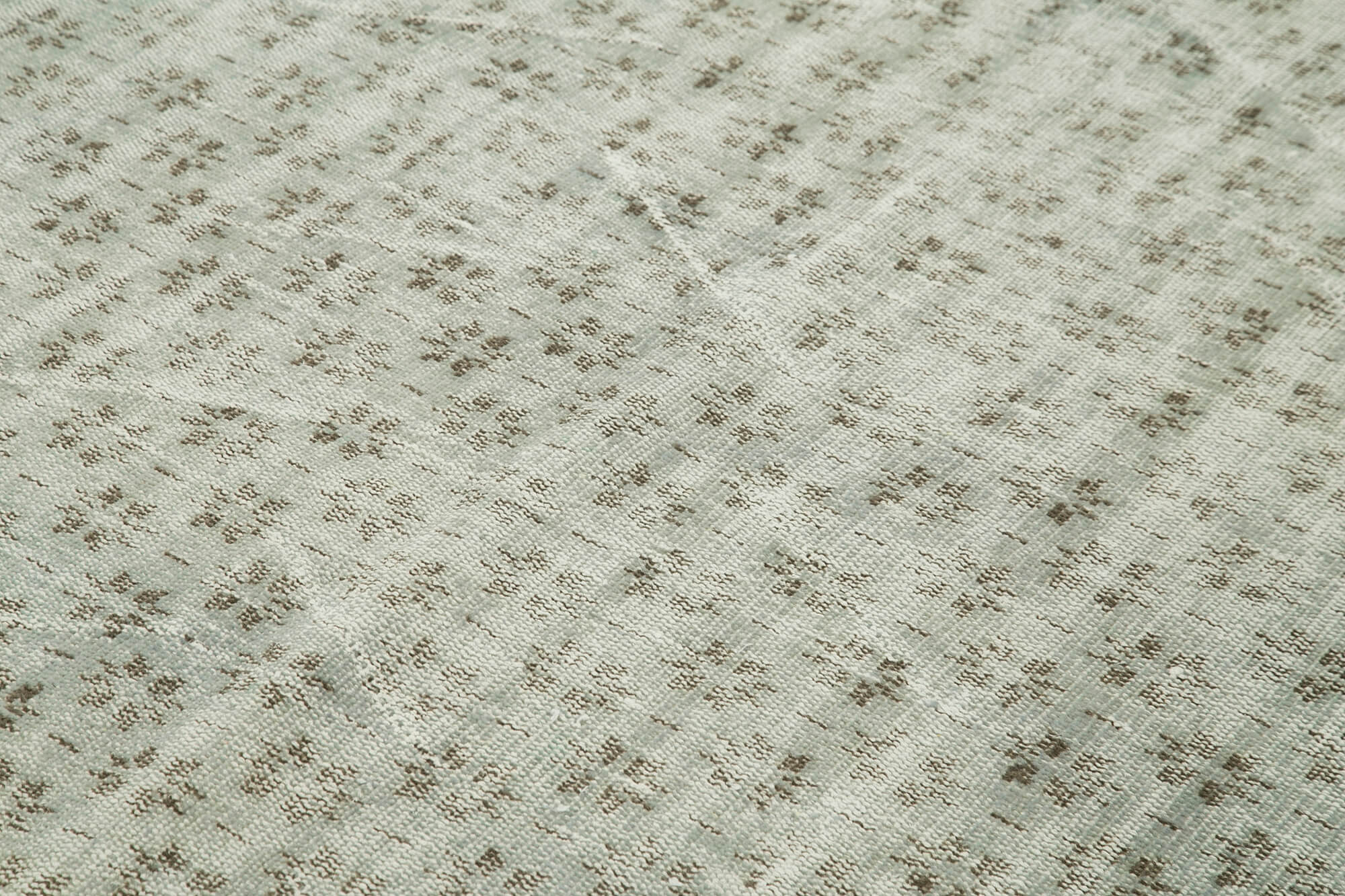 Handmade Area Rug - Overdyed Vintage Carpet 6x9 | Turkish Cotton Wool Rug
