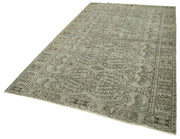 Vintage Wool Area Rug - Handmade Overdyed Turkish Hand Knotted Carpet 5'8" x 9'5"