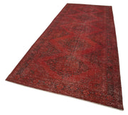 Handmade Wool Area Rug | Turkish Area Rug 5'0'' x 12'6'' - Soft Cotton Weave