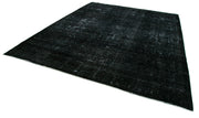 Handmade Wool Area Rug – Persian Classic Cotton Rug 9'5" x 11'6" Black Wool