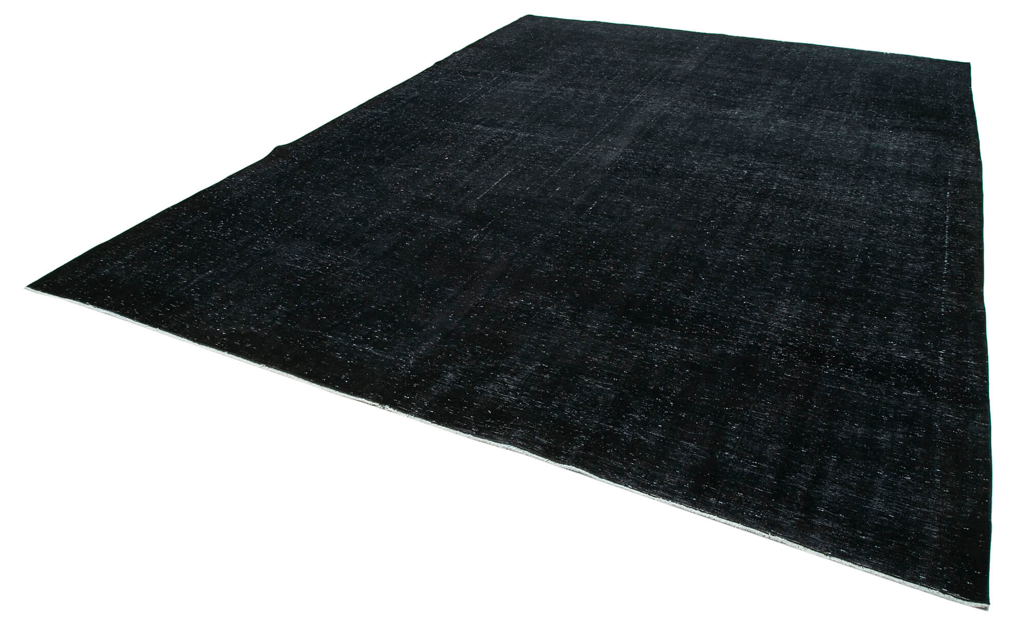 Handmade Wool Area Rug – Persian Black Cotton Wool Classic Style Rug 9'9'' x 13'7''