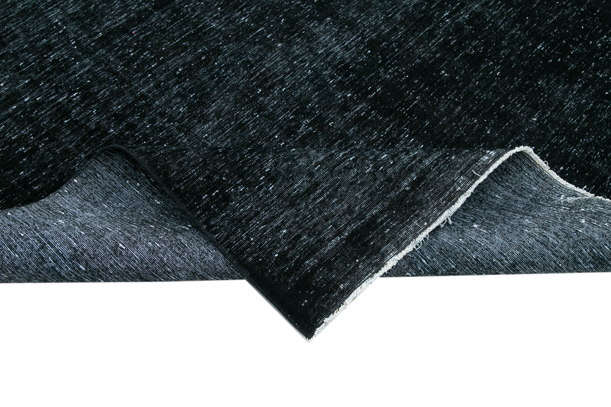 Handmade Wool Area Rug – Persian Black Cotton Wool Classic Style Rug 9'9'' x 13'7''