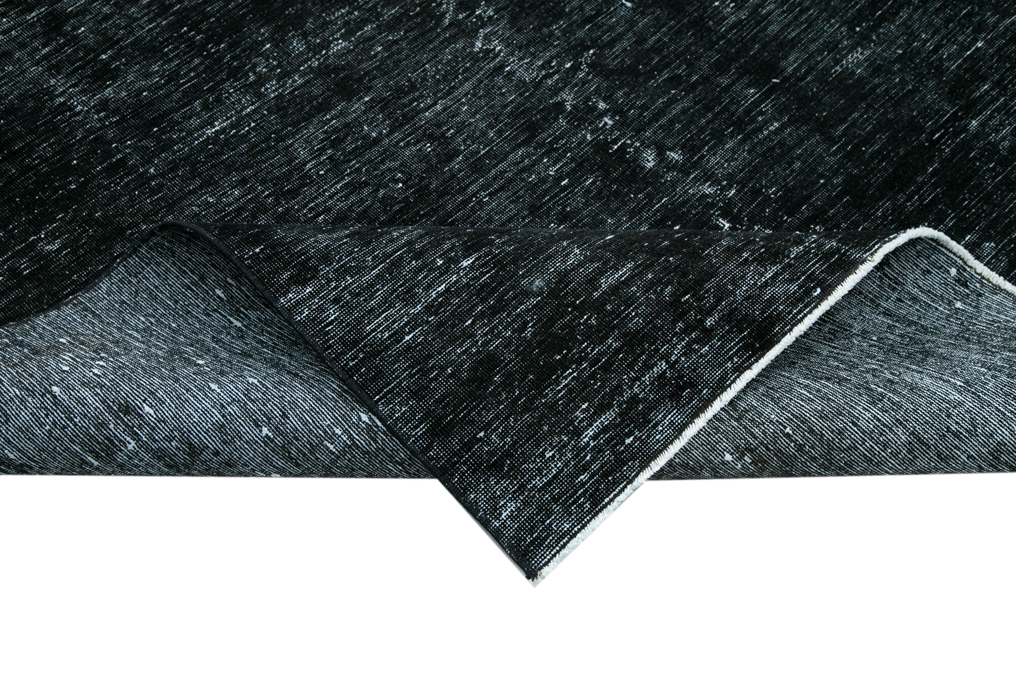 Persian Black Classic Cotton Wool Handmade Area Rug 9'6'' x 13'2''