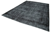 Handmade Wool Area Rug – Persian Classic Cotton Rug 9x13 Black Wool Blend