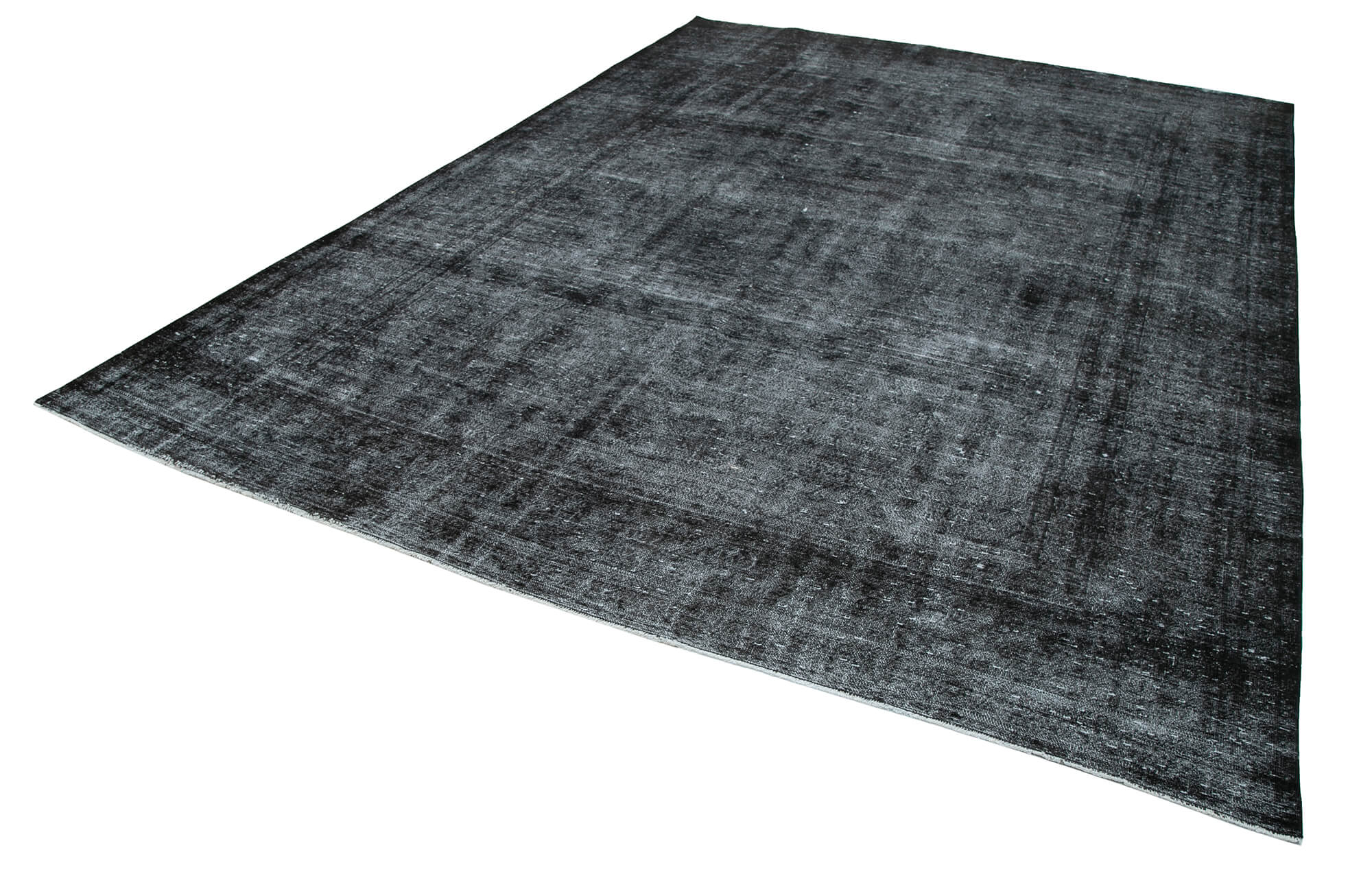 Handmade Wool Area Rug – Persian Classic Cotton Rug 9x13 Black Wool Blend