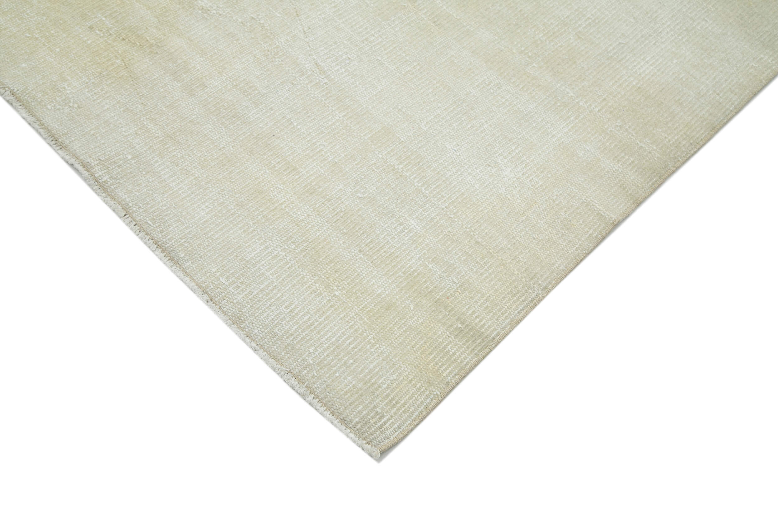 Handmade Wool Area Rug – Vintage Cotton Rug, Traditional Hand Knotted Turkish Wool Carpet 6'11''x10'2''