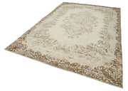 Handmade Wool Area Rug | Traditional Hand Knotted Turkish Wool Rug, Durable Cotton Weave