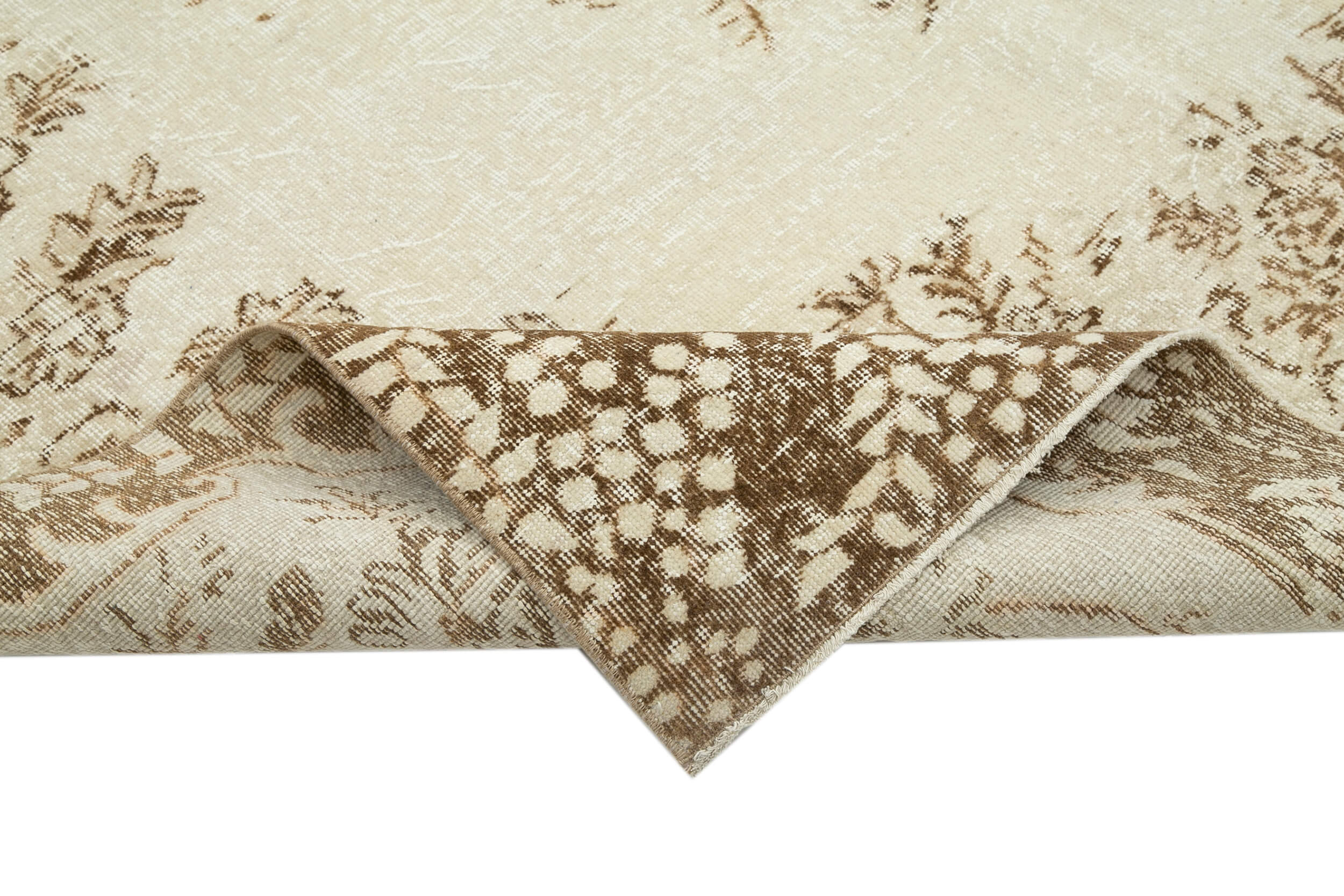 Handmade Wool Area Rug | Traditional Hand Knotted Turkish Wool Rug, Durable Cotton Weave