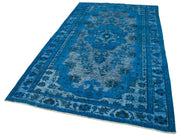 Vintage Wool Area Rug | Turkish Vintage Rug Cotton Wool Carpet Soft Durable 5'8'' x 9'6''
