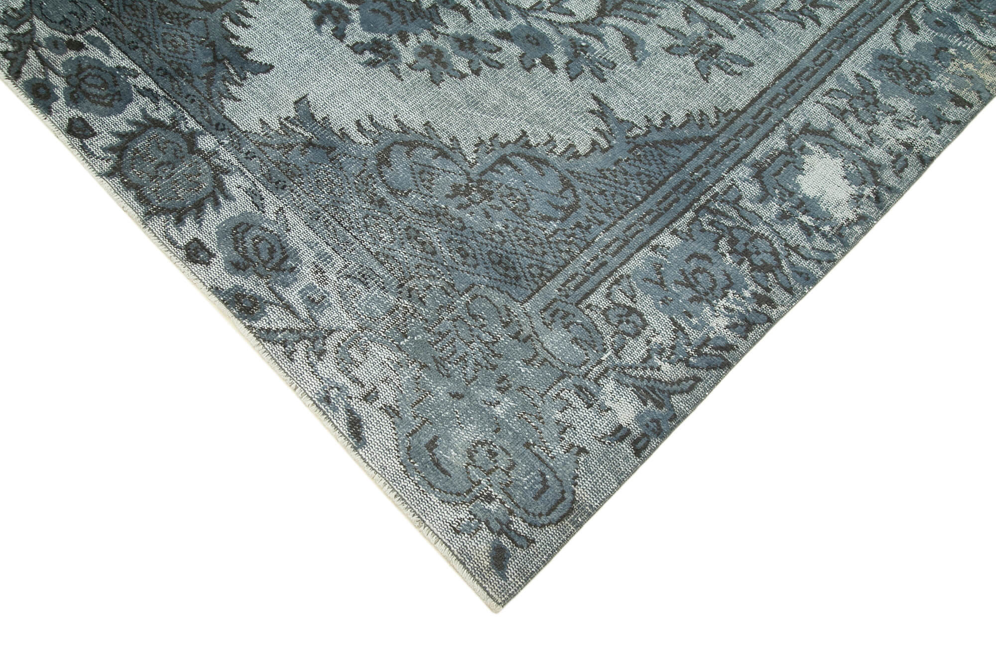 Vintage Handmade Area Rug - Oyma Cotton Wool Carpet 5'11''x9'6'' | Turkish Eskime Style